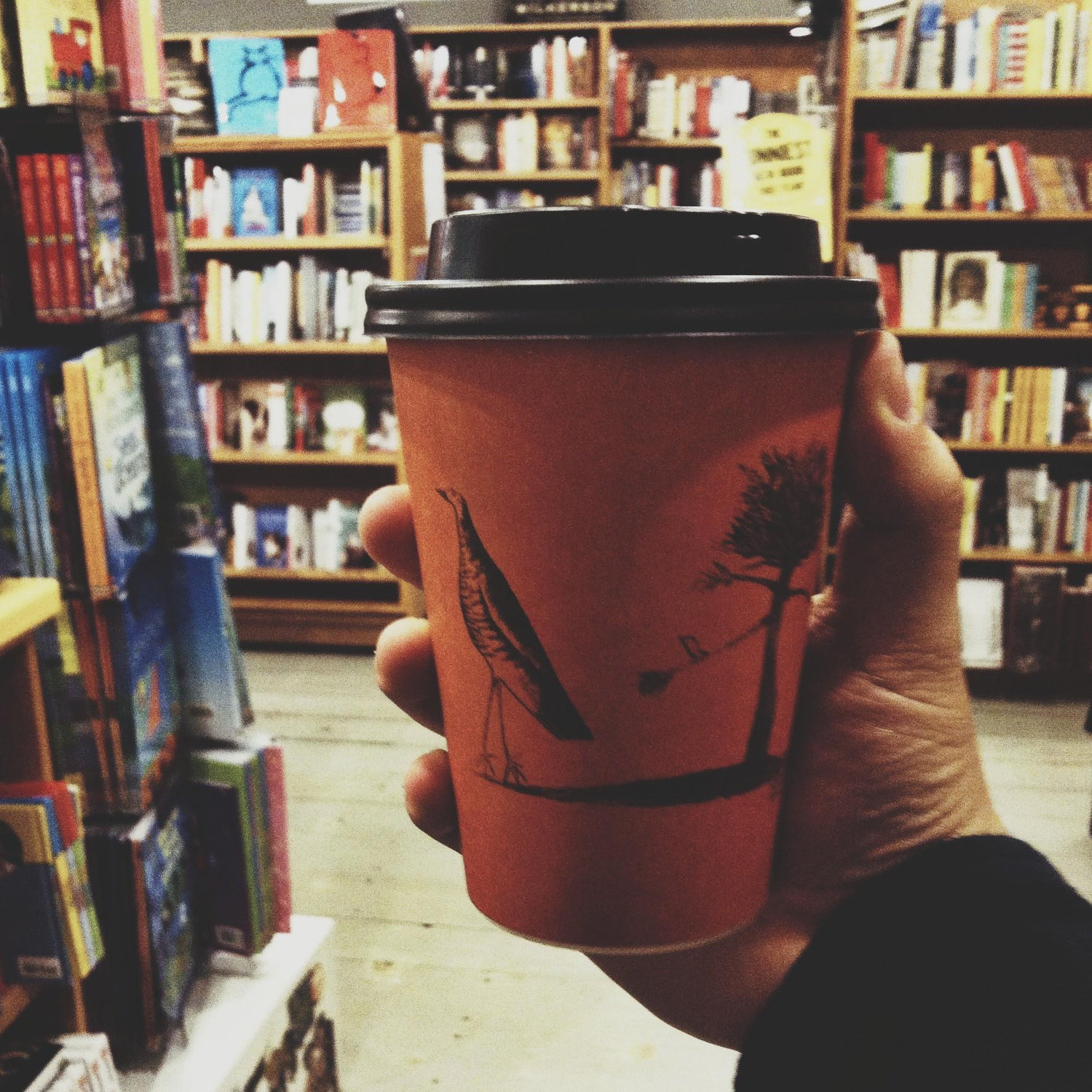 November 19th, 2014:
Exploring bookstores and coffee shops in Northern Michigan. 📚