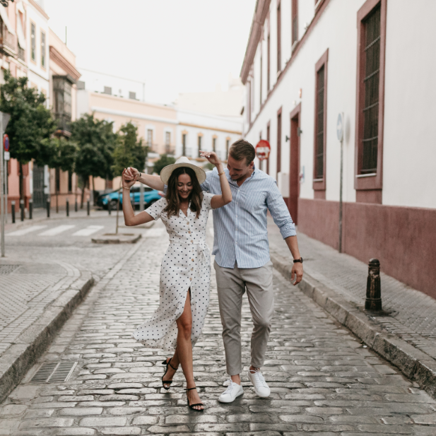 Last summer walking through the streets of Sevilla