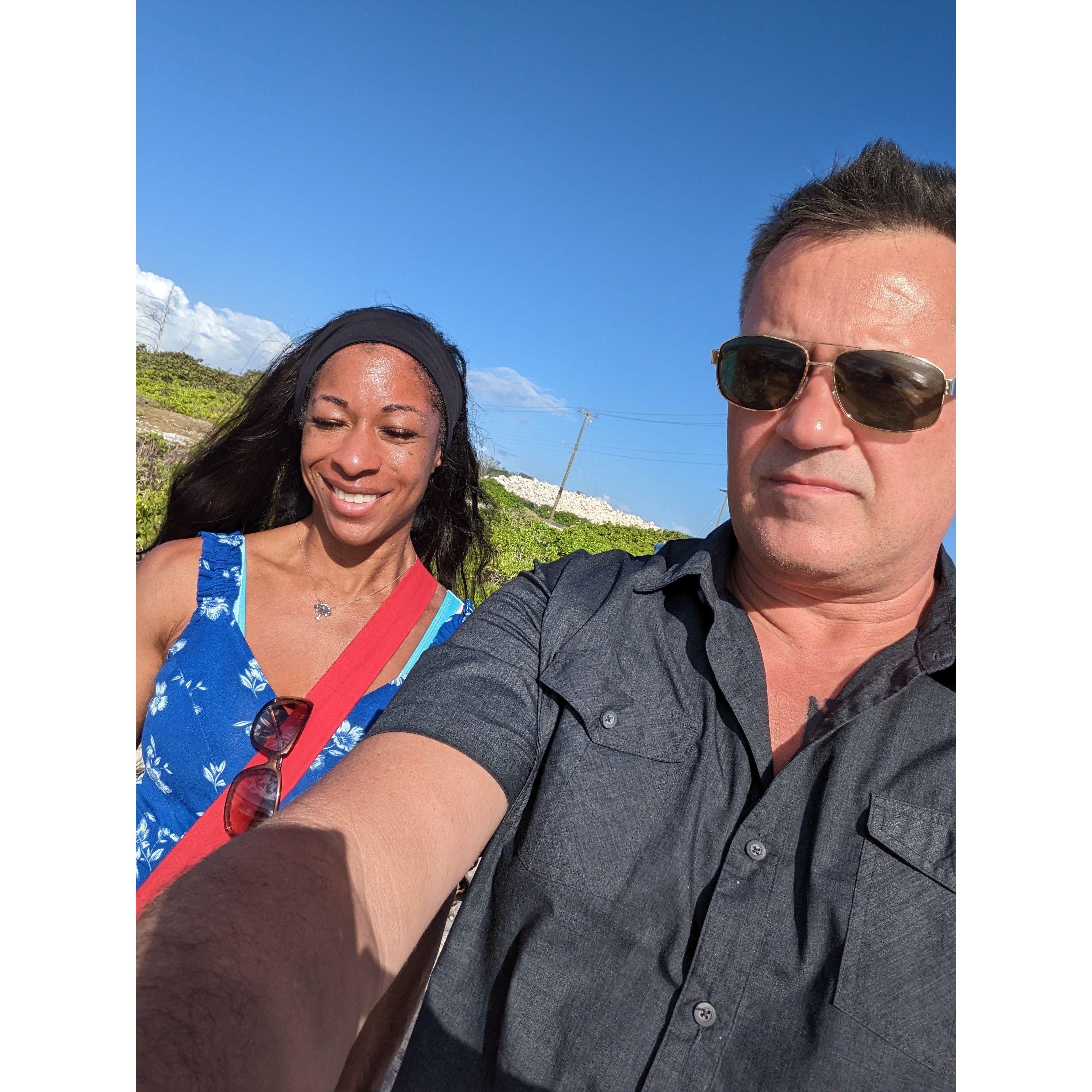 More fun in the Cayman Islands.