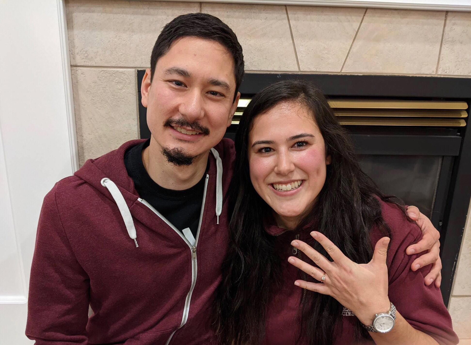 We got engaged in the Tri Cities, Nov 2020!