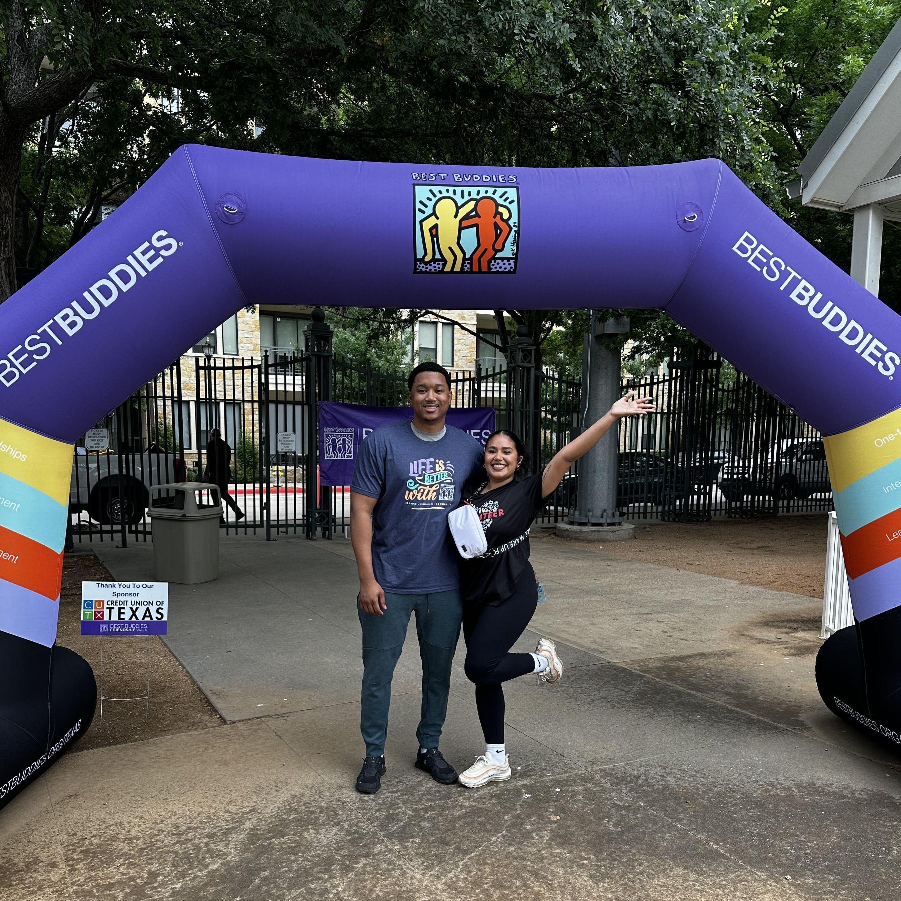 Us walking for a cause and participating in charity work! - May 2024.