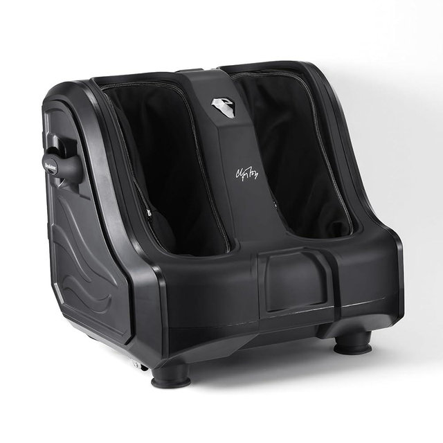 Brookstone Foot and Calf Massager with Heat Adjustable Intensity, Deep Tissue Relief & Circulation Support