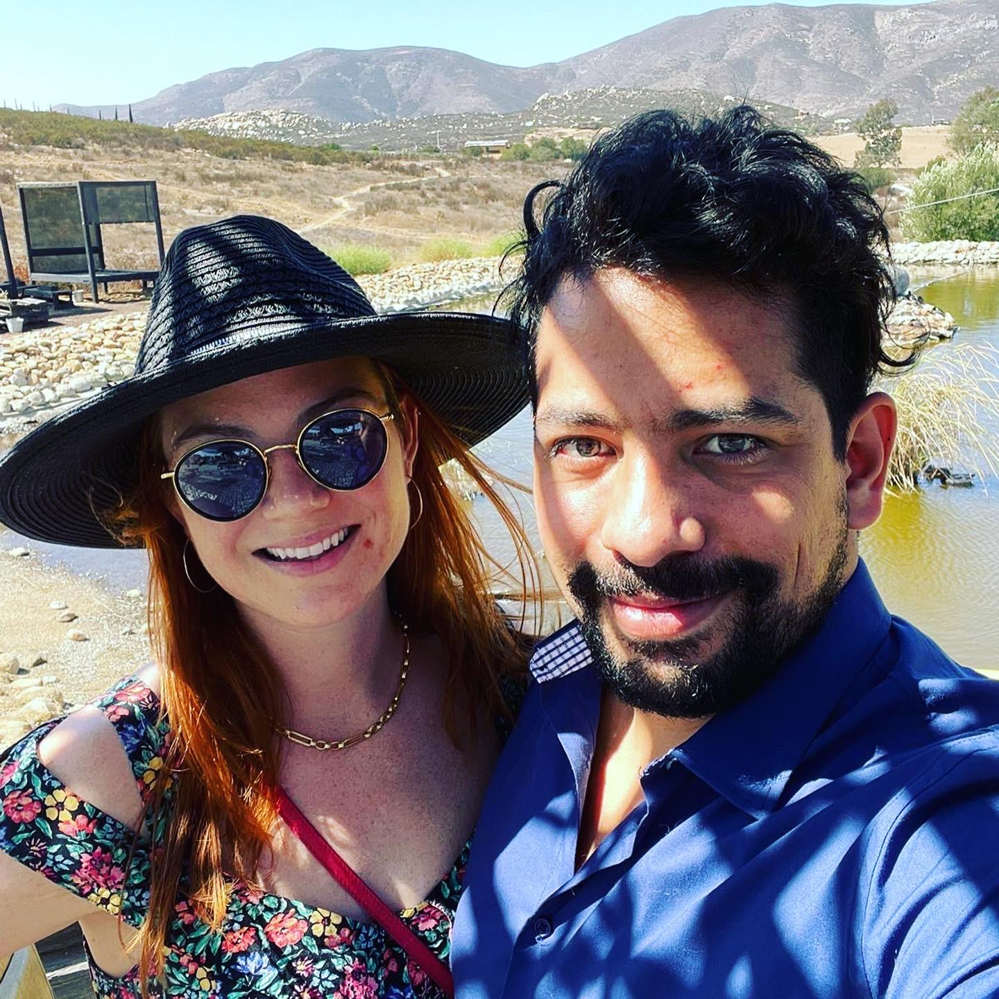 Wine tasting in Valle de Guadalupe, Mexico before Estef & Mario's wedding. November 2021.