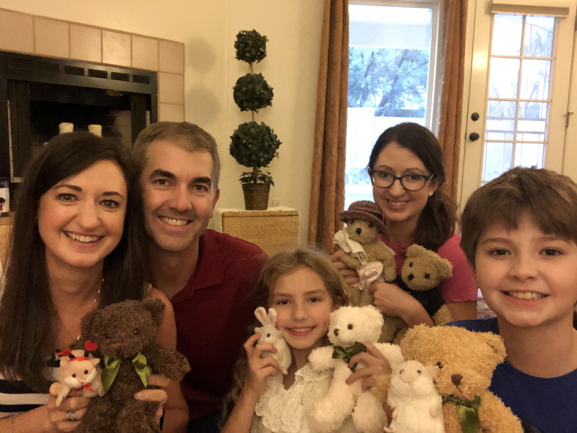 Everyone surprised me for my birthday and we had a blast plus lots of bears to go round!