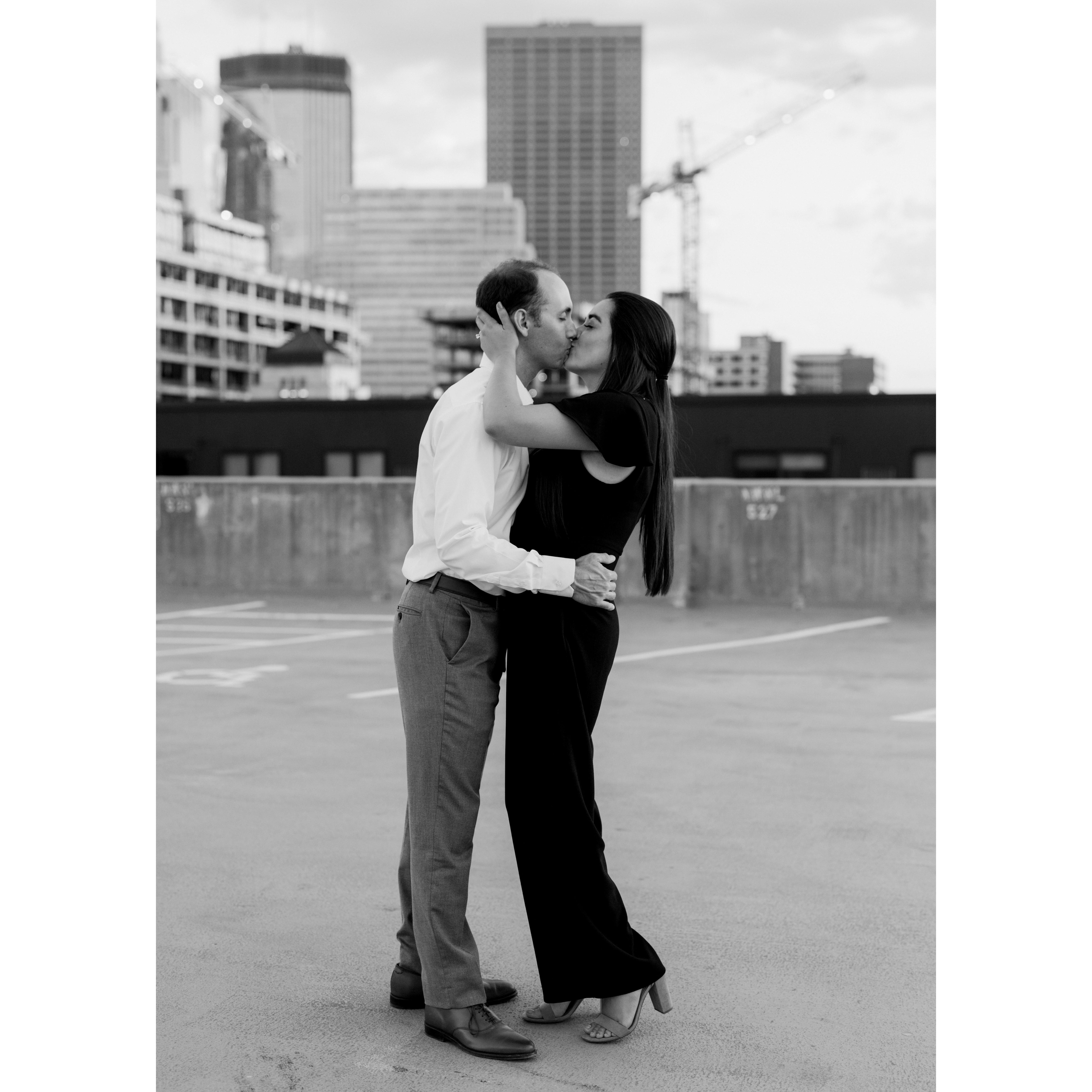 Engagement photos - Minneapolis North Loop (2020)
