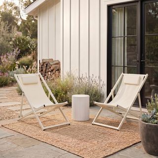 Camlin Outdoor Sling Chair, Set of 2