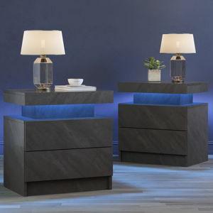 Jerleen 20'' W Nightstand (Set of 2)