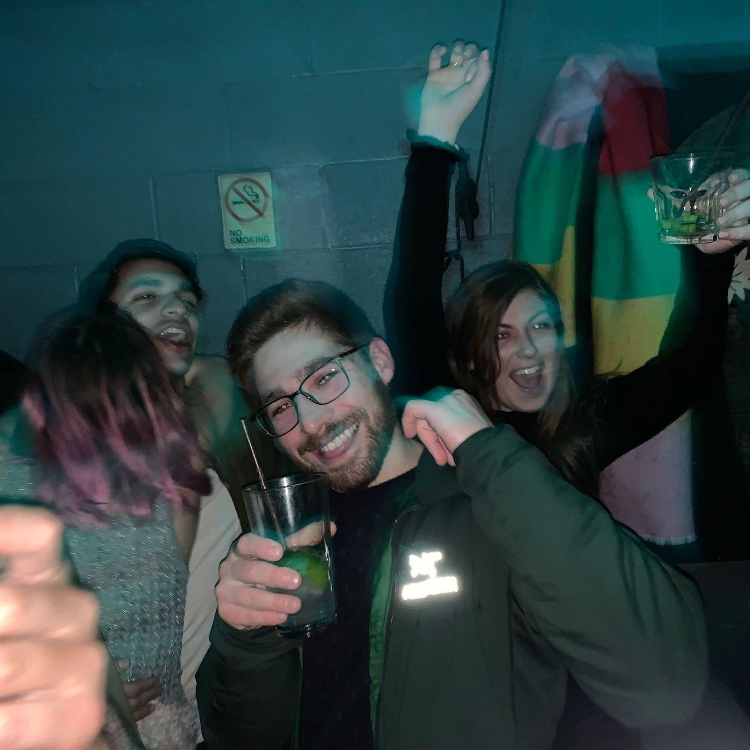 Dancing the night away in DC, 2020.
