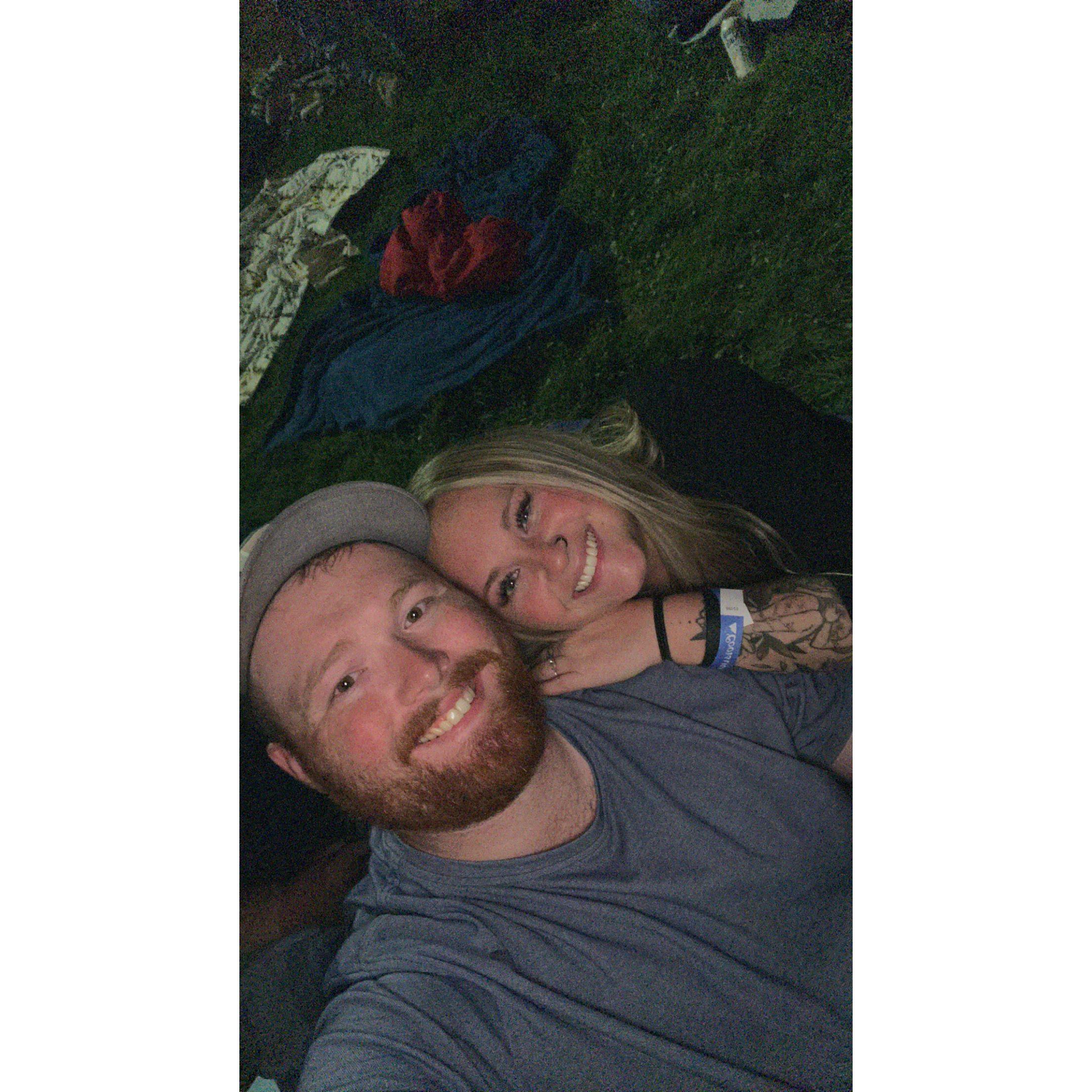 First couple concert