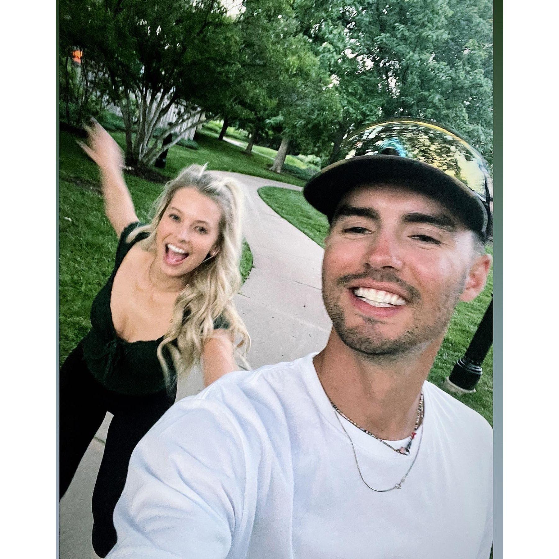 Wes and his love for roller skating!