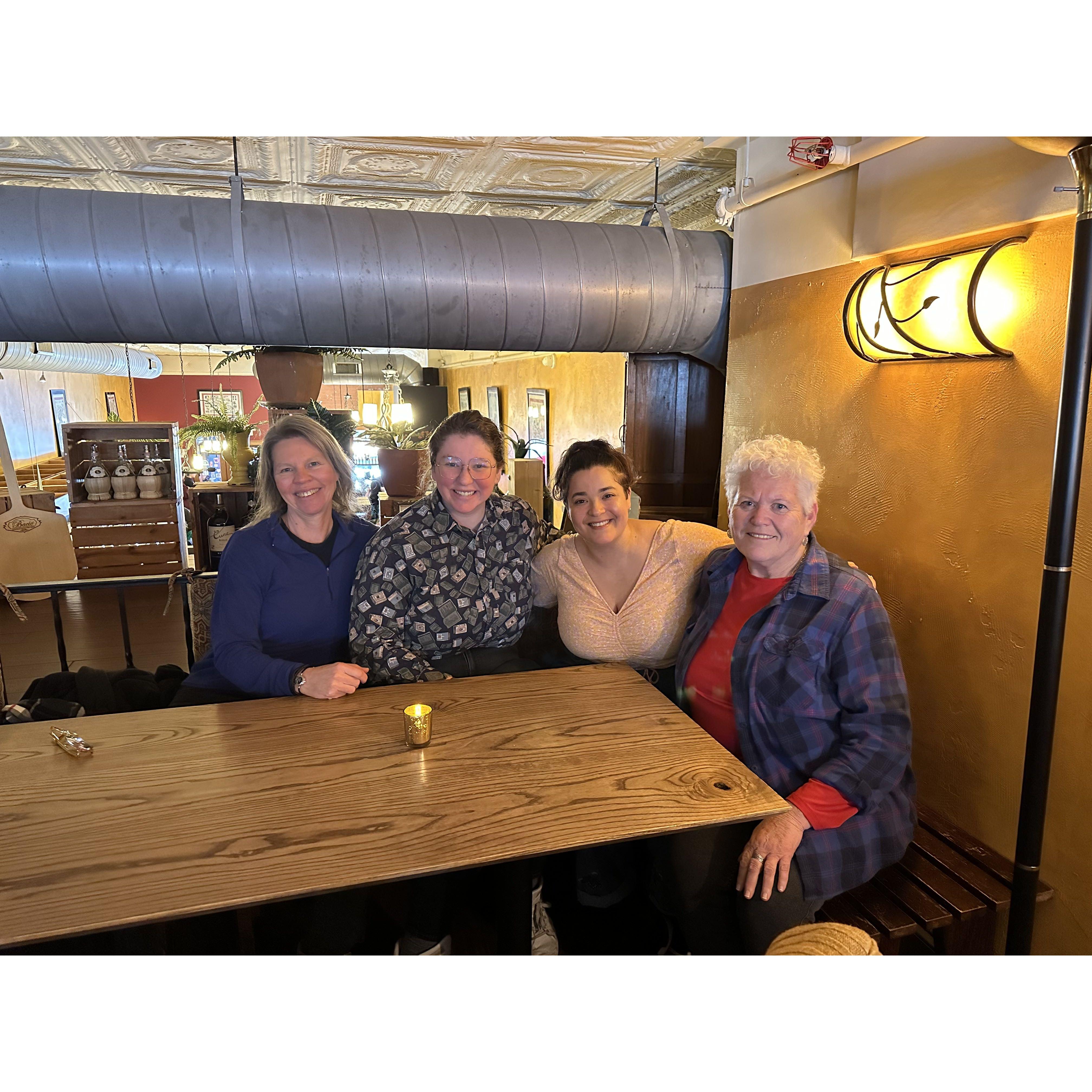 Our first trip to see if Asheville could be our new home- accompanied by Debi and Sharon