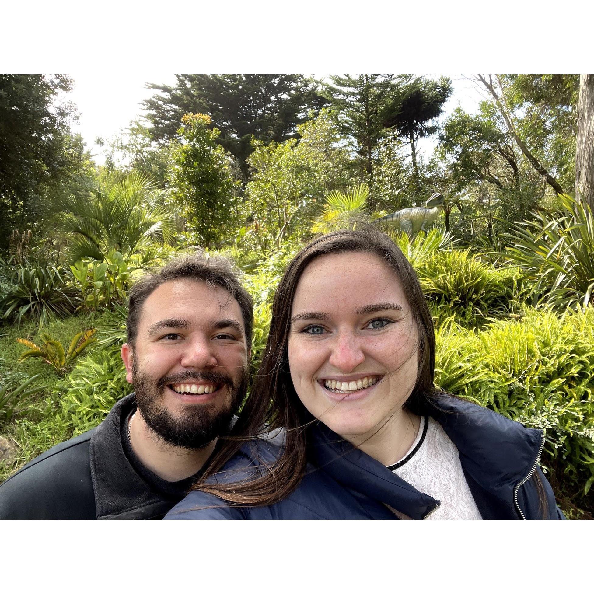 Could we really have dinosaurs at our wedding?! (Our first venue tour at the SF Zoo)