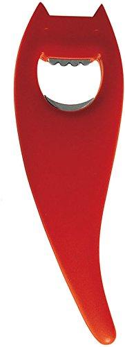 Alessi | Diabolix ABC01 R - Design Bottle Opener in Thermoplastic Resin, Red