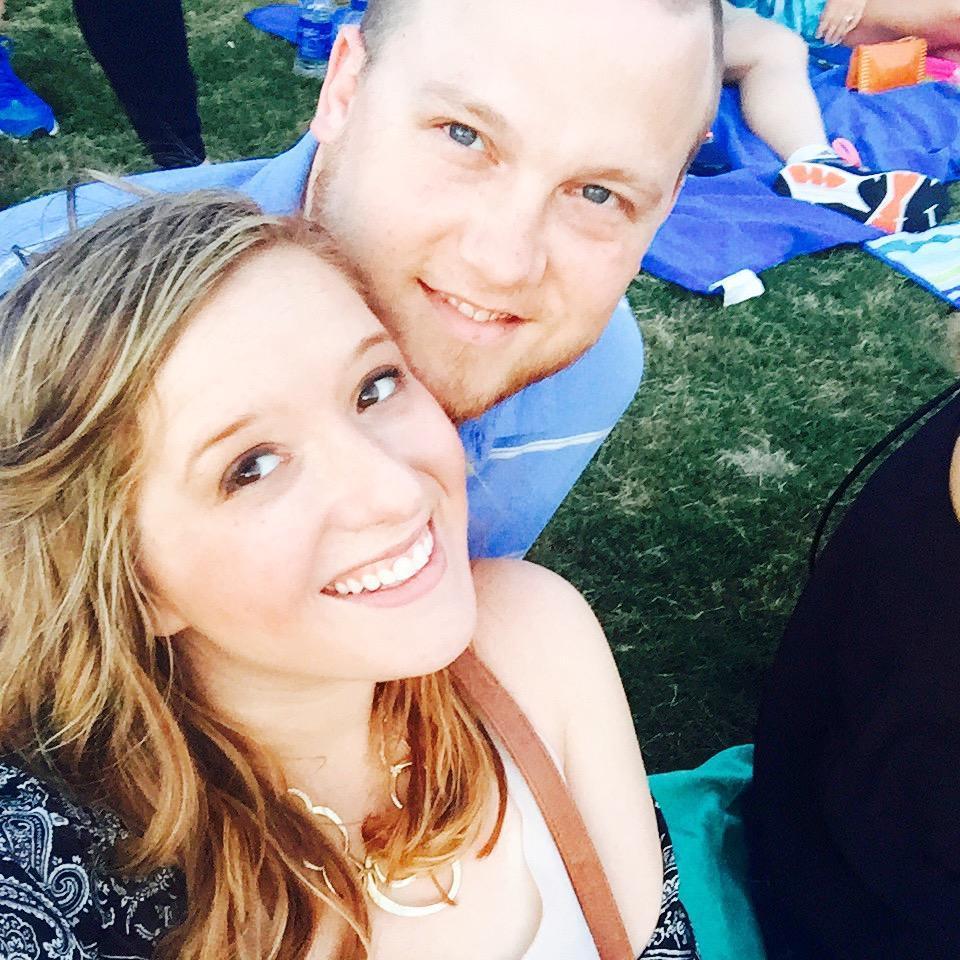 Our first concert.
My favorite date nights always involve live music and those sweet baby blues. --- Jessie