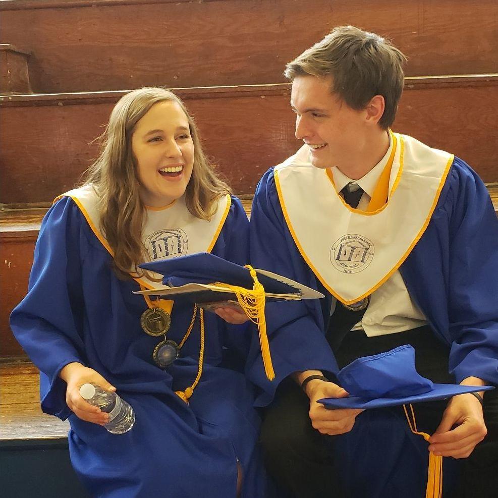 Our high school graduation