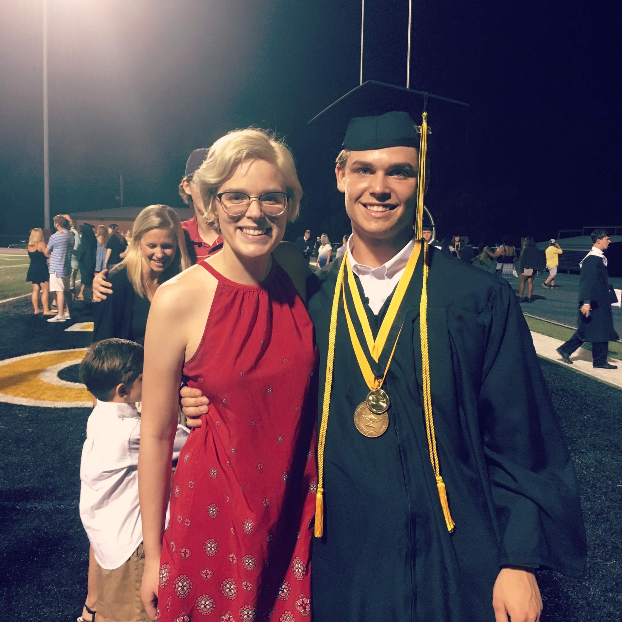 My brother’s high school graduation. Also the day that I was anxiously awaiting a reply from Ryan to see if he would go on a date with me.