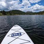 Boating on Evergreen Lake