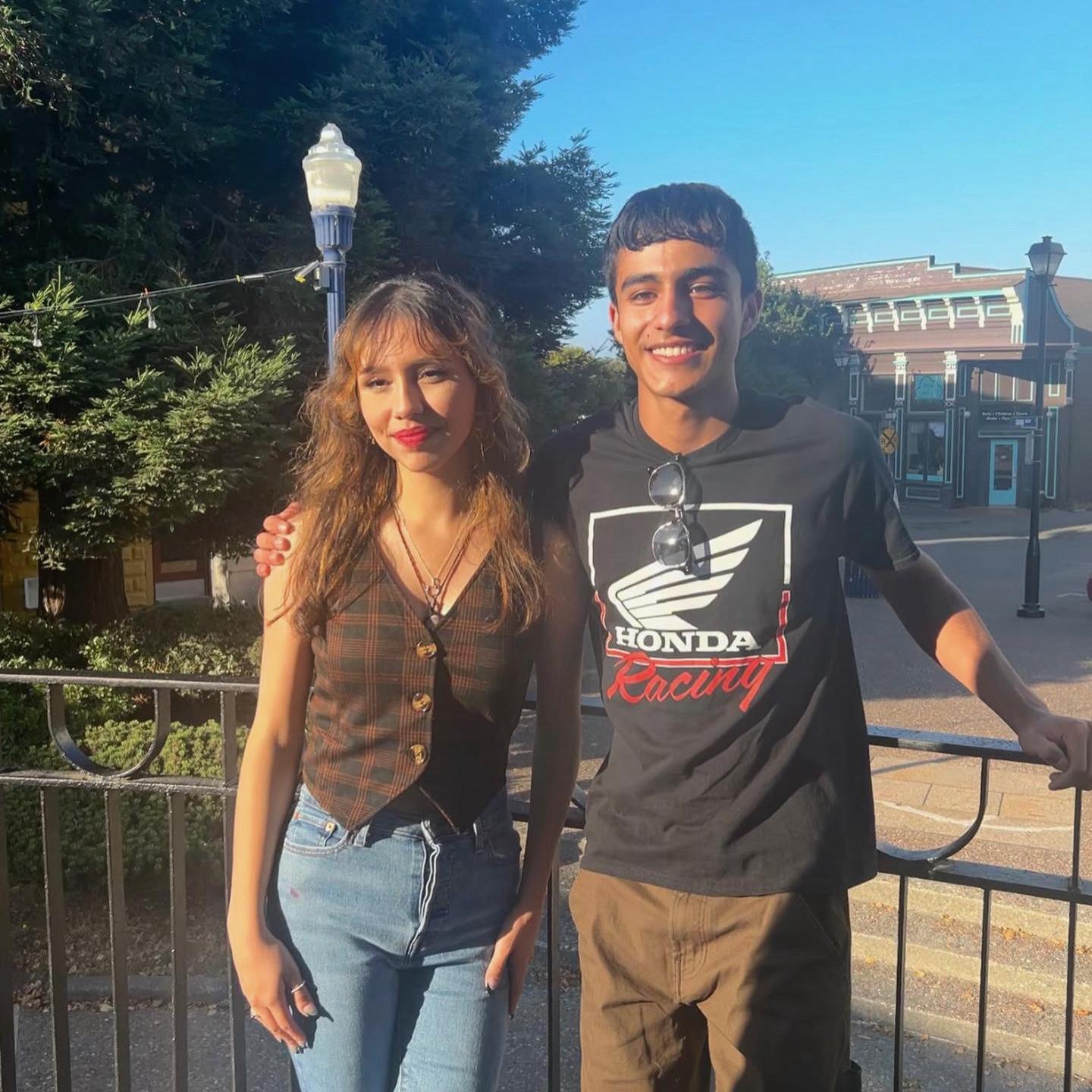 His first time visiting Eureka
