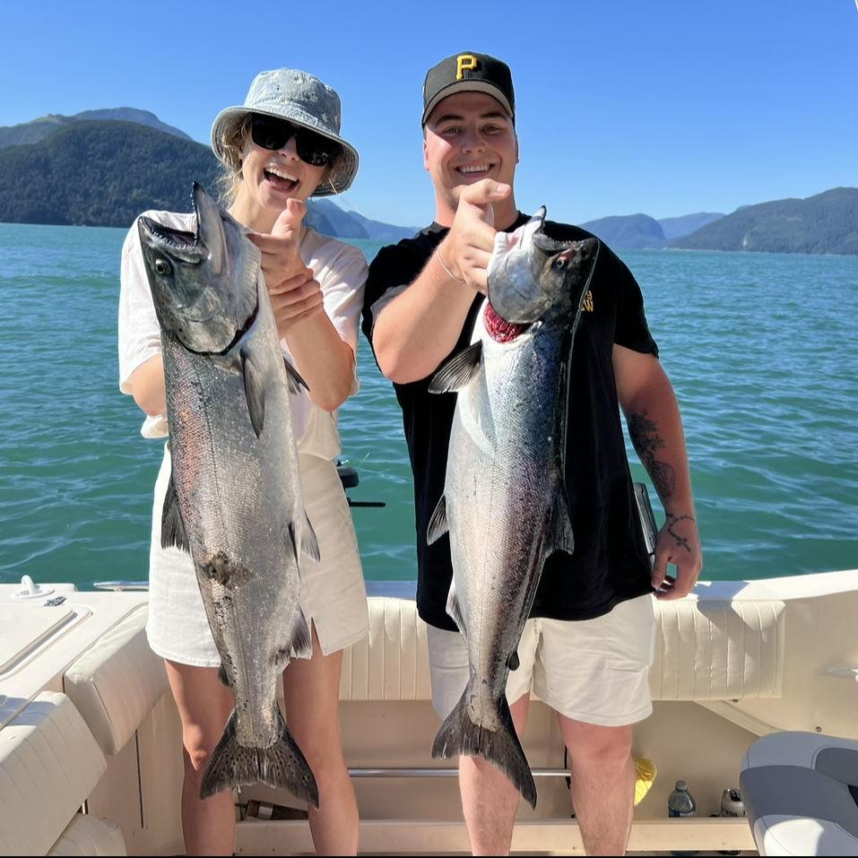 Stuart Island 2024 (Jarred caught the biggest fish of this trip.... This was not it. LOL)