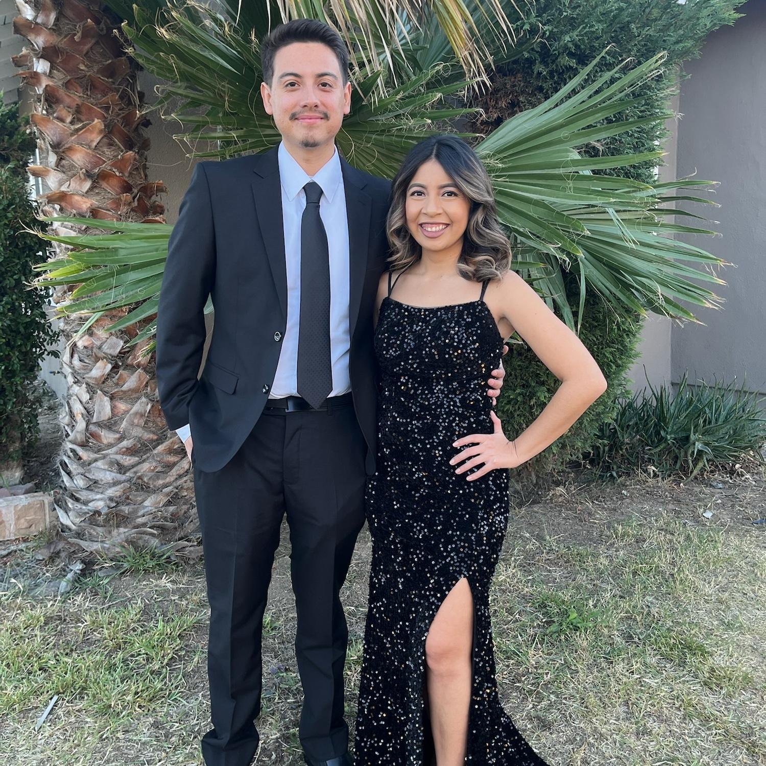 Our first time getting dressed up for a Gala.
