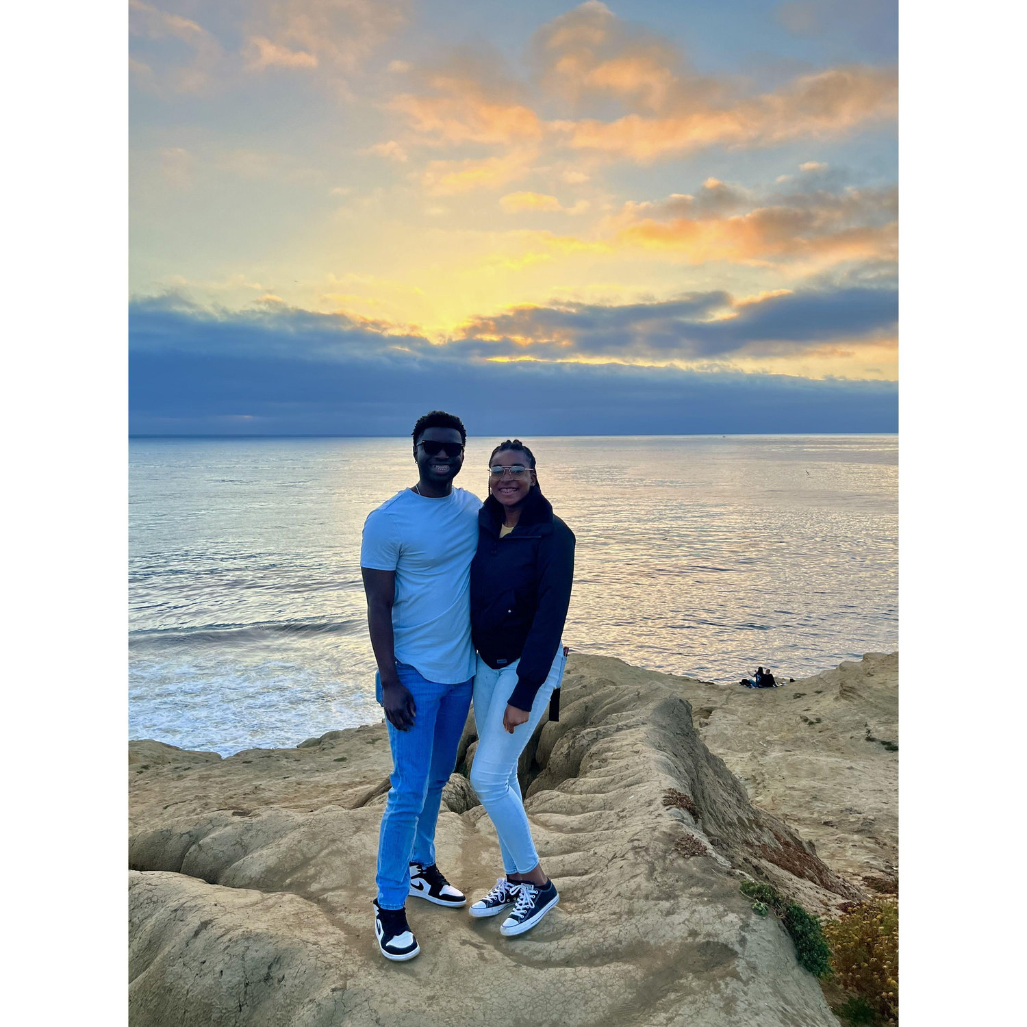 June 2023: Trip to San Diego, California; we had a nice lunch and did a small hike to watch the beautiful sunset over the water