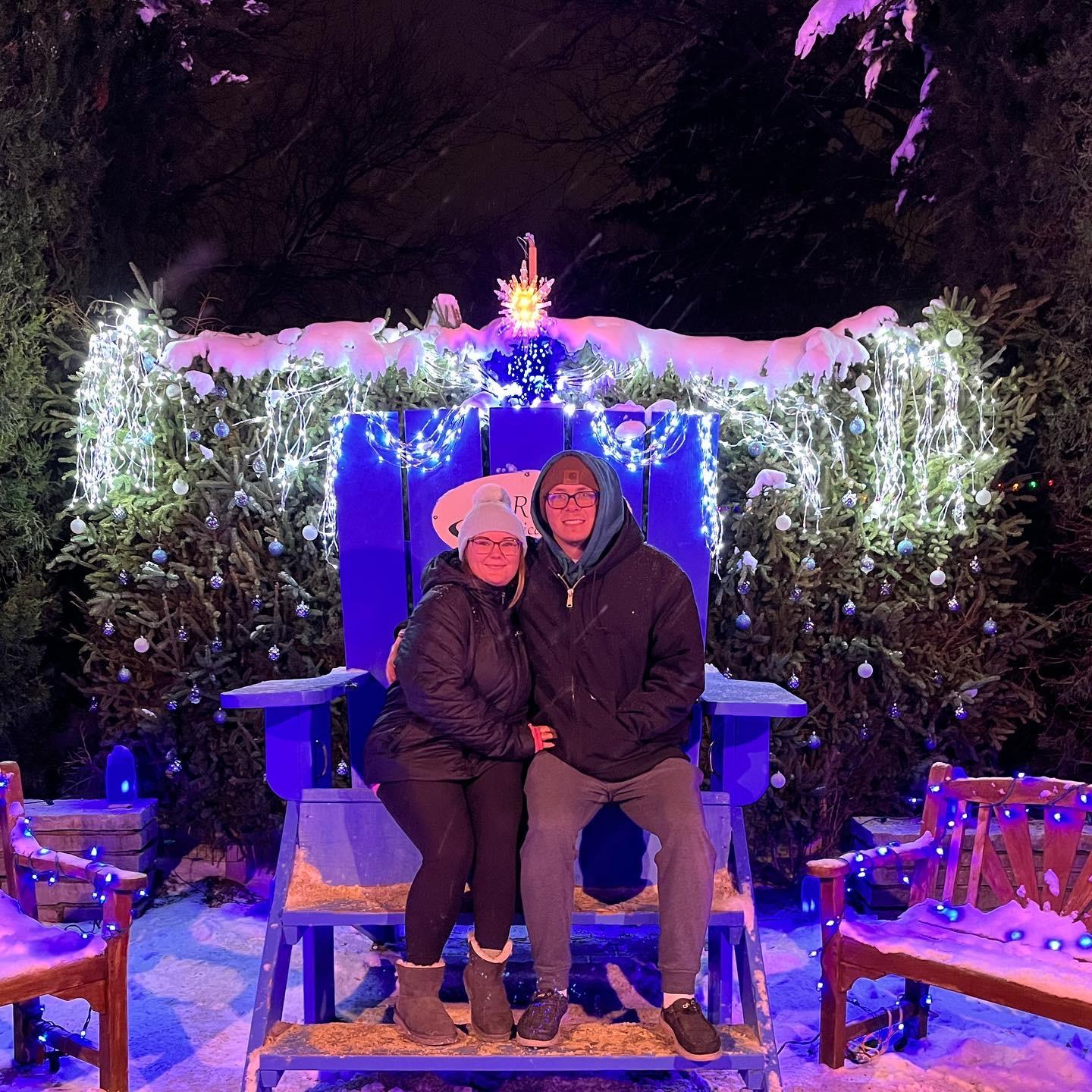 Winter of ‘23 touring the lights at Rotary Gardens.