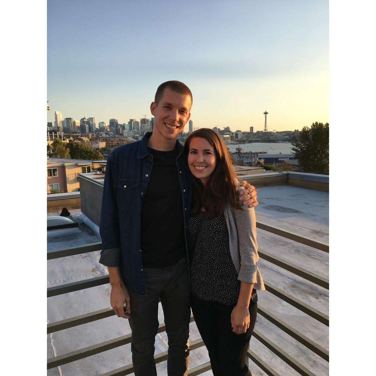 View from Alan and Laura's rooftop deck!