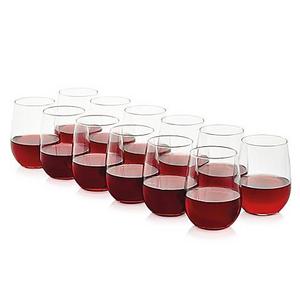 Dailyware™ All-Purpose 17 oz. Stemless Wine Glasses (Set of 12)