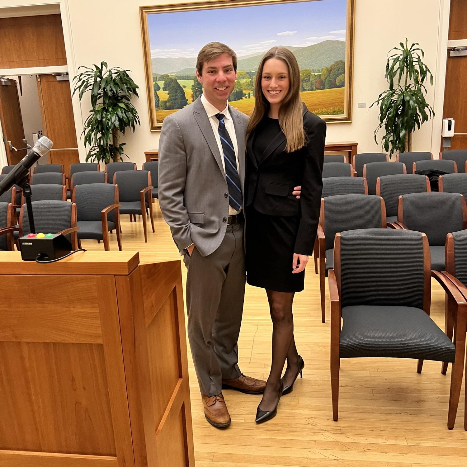 T & B as moot court partners !