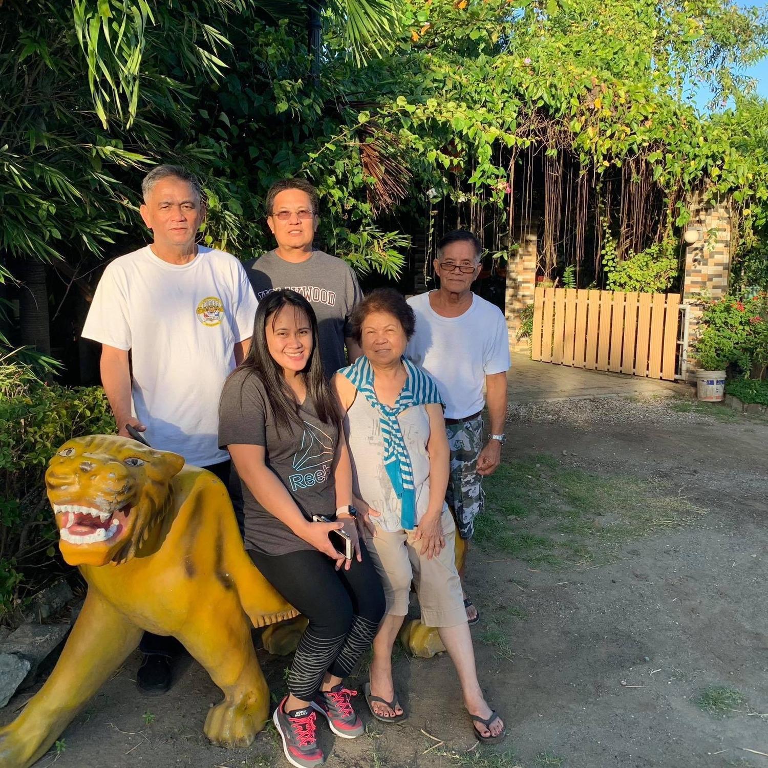 With bher, Ben and Unie  at La playa resort