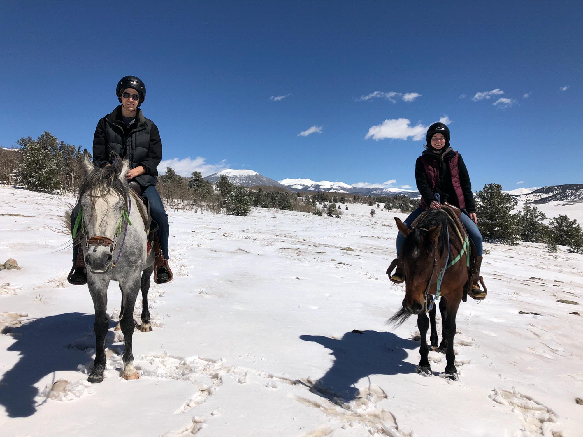 Horseback riding in CO 2019