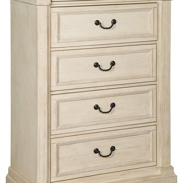 Signature Design by Ashley Bolanburg Chest of Drawers, Antique White