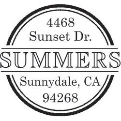 Address Stamp MS87 Trodat 4924- Self Inking Style