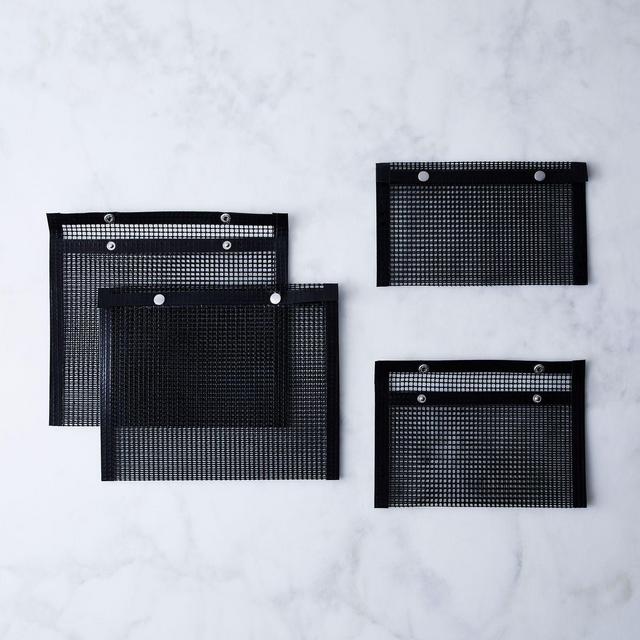 Nonstick Mesh Grilling Bags (Set of 4)
