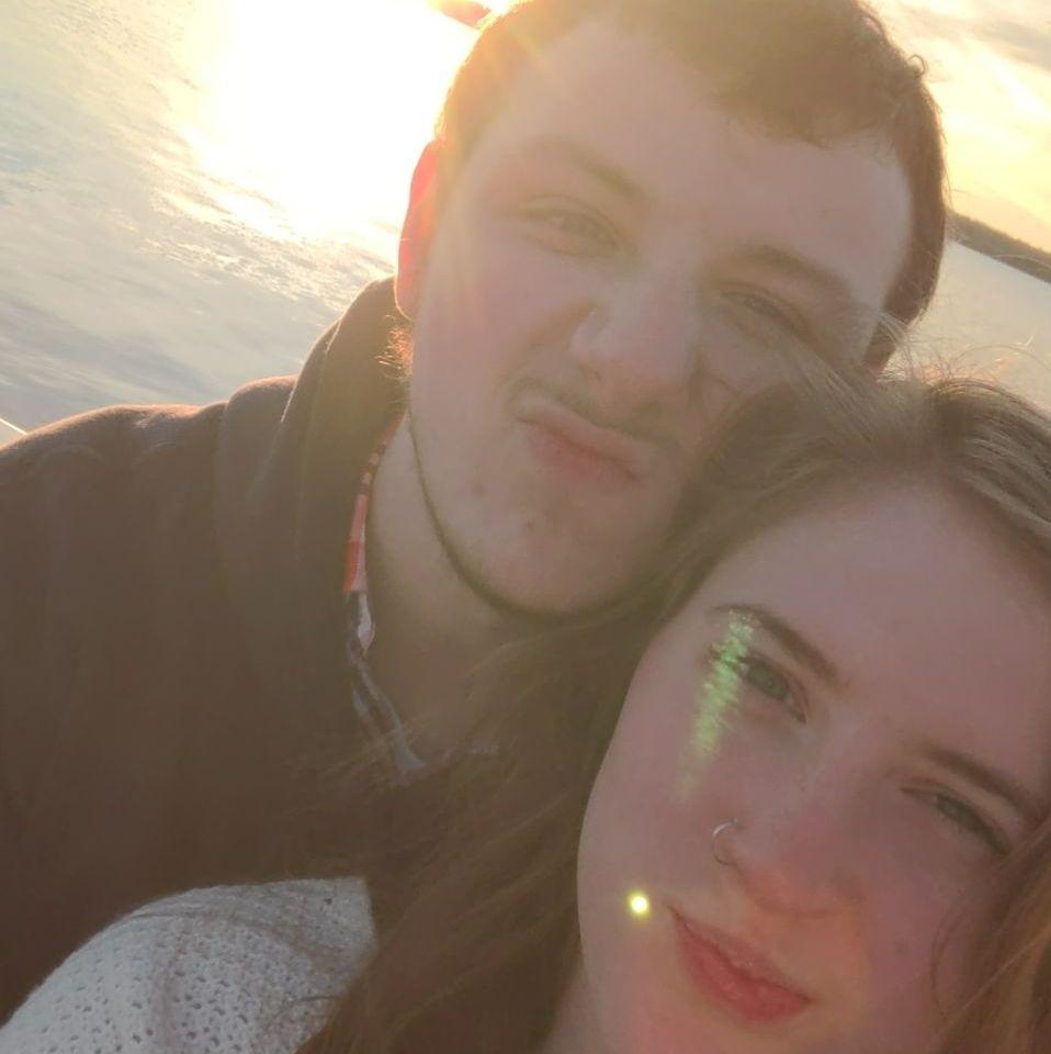 This is the first picture I have of us!