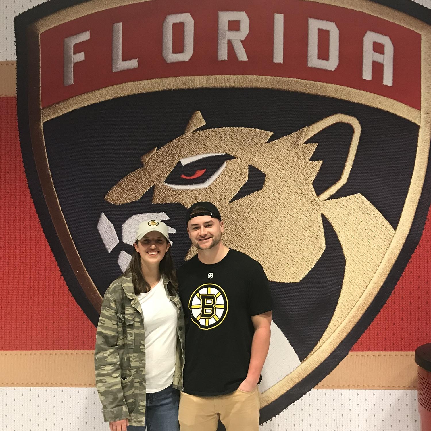 Watching the Bruins lose to the Panthers is unfortunately now a Florida tradition 🫣