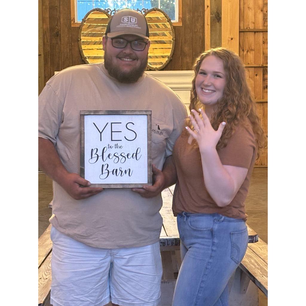 The day we said YES to our venue!