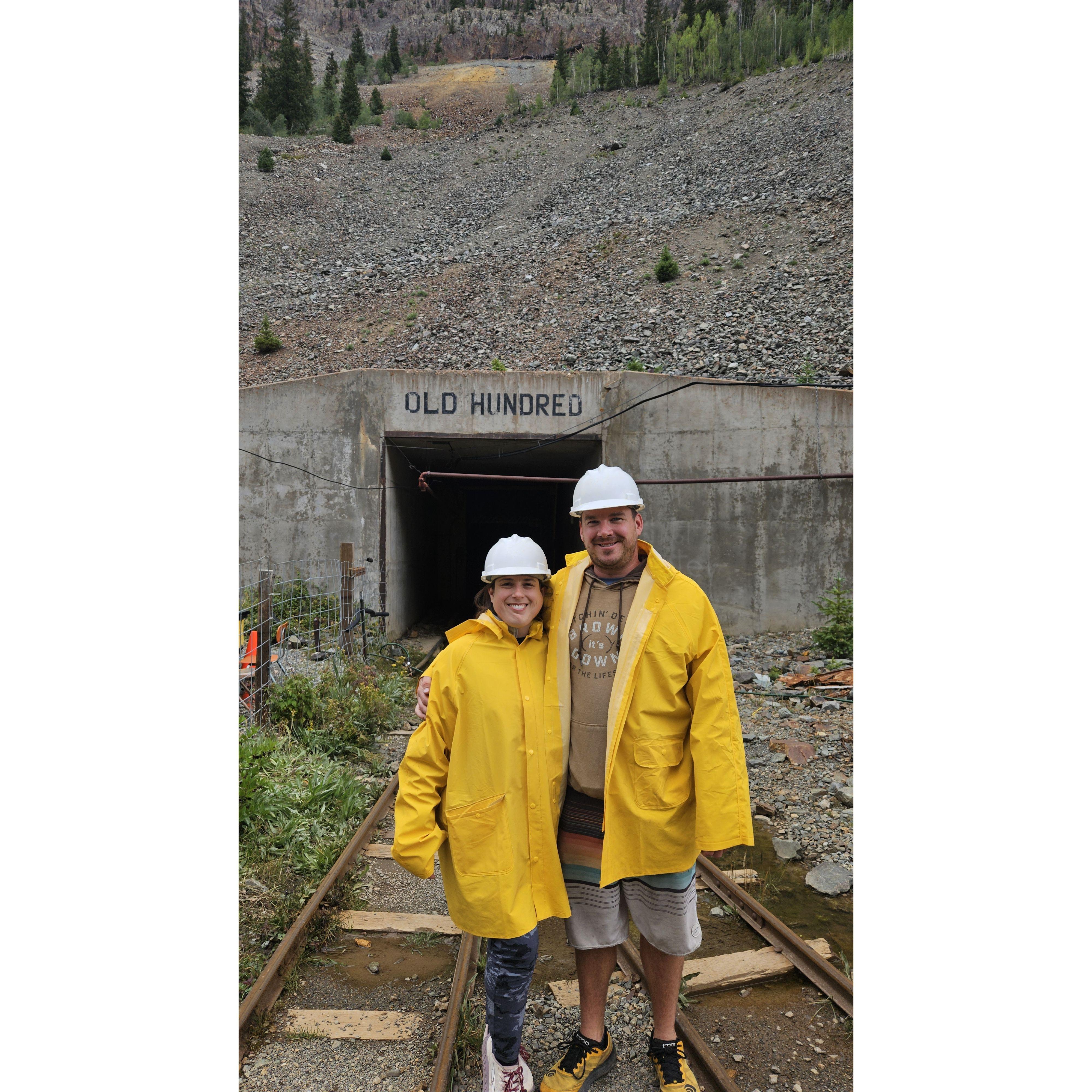 August 2024: Old Hundred Mine tour in Colorado