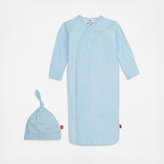 Modal Magnetic Cozy Sleeper Gown + Hat Set