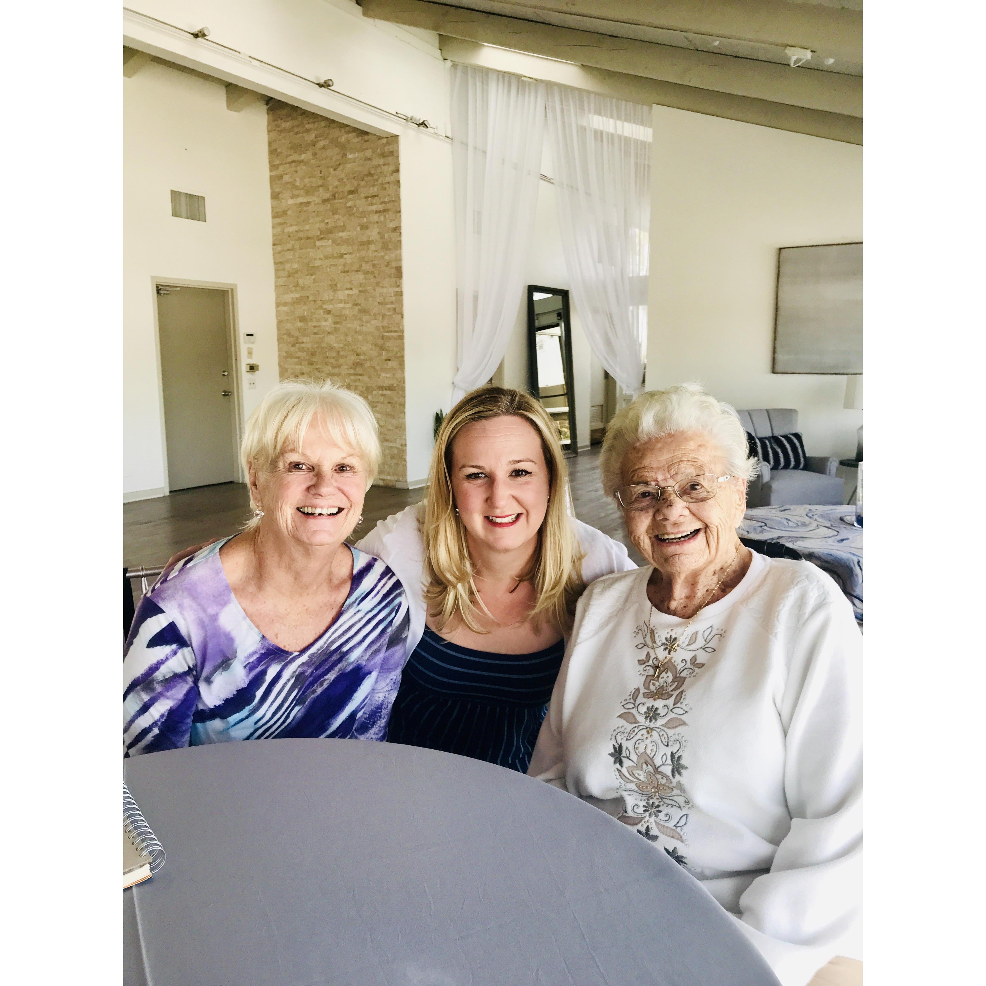 Wedding planning by three generations of ladies!