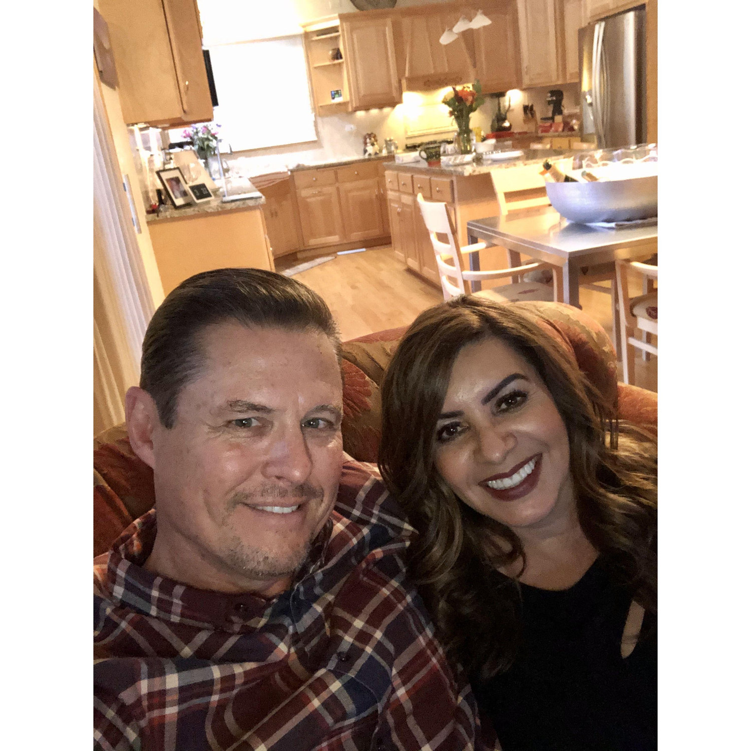 My first time in Chicago to meet his family in 2019.