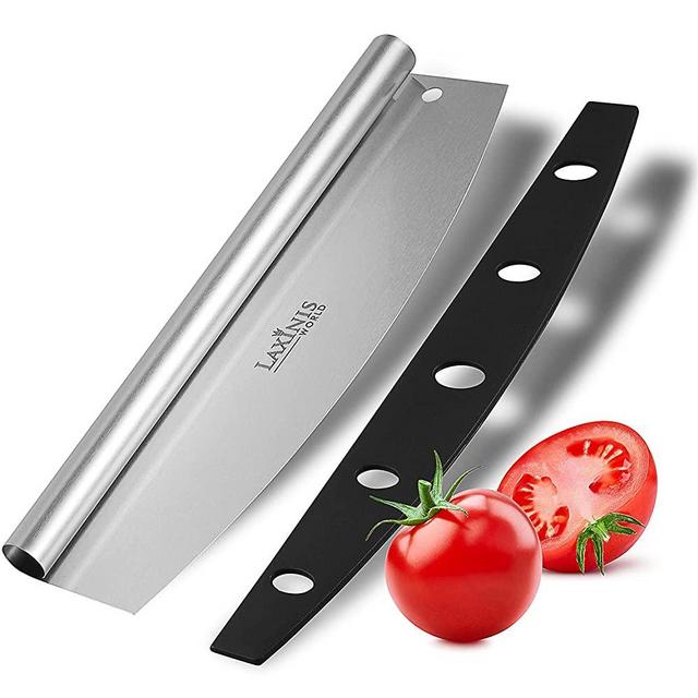 Pizza Cutter - 14" Pizza Cutter, Sharp Stainless Steel Pizza Slicer Knife Blade
