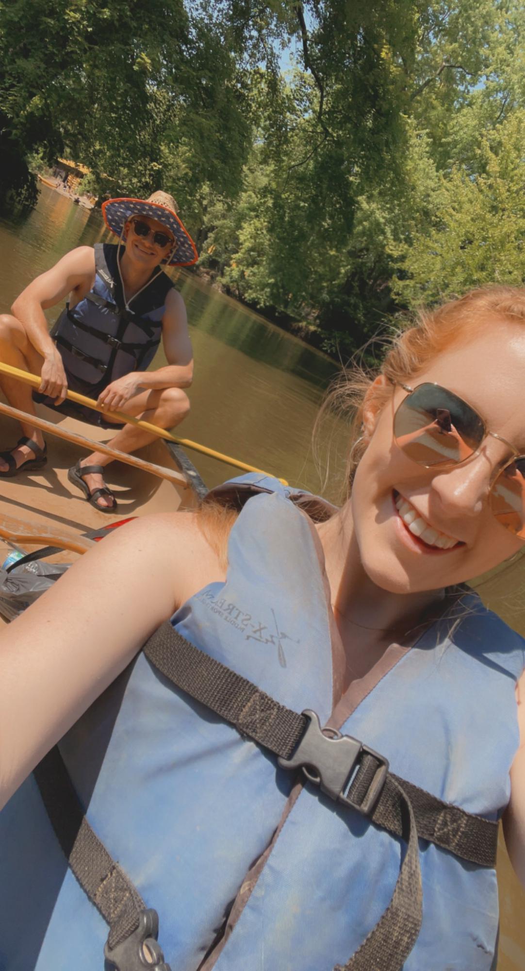 Canoeing to celebrate Alyssa's 25th birthday
7.26.2021