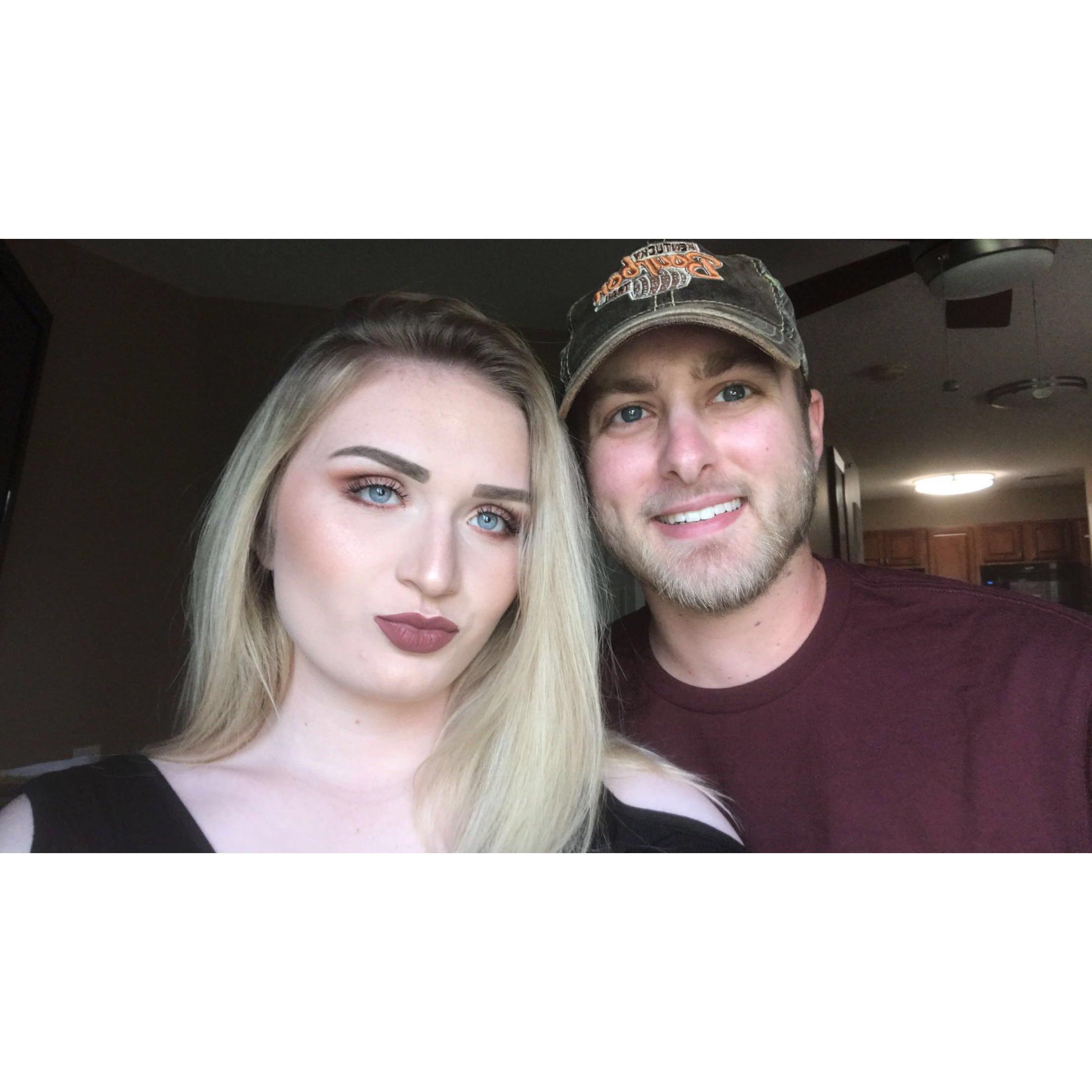 Our first vacation together in Richmond, VA. August 2017.