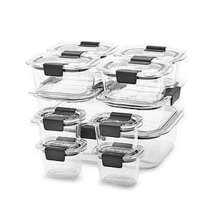 Rubbermaid® Brilliance 22-piece Food Storage Container Set