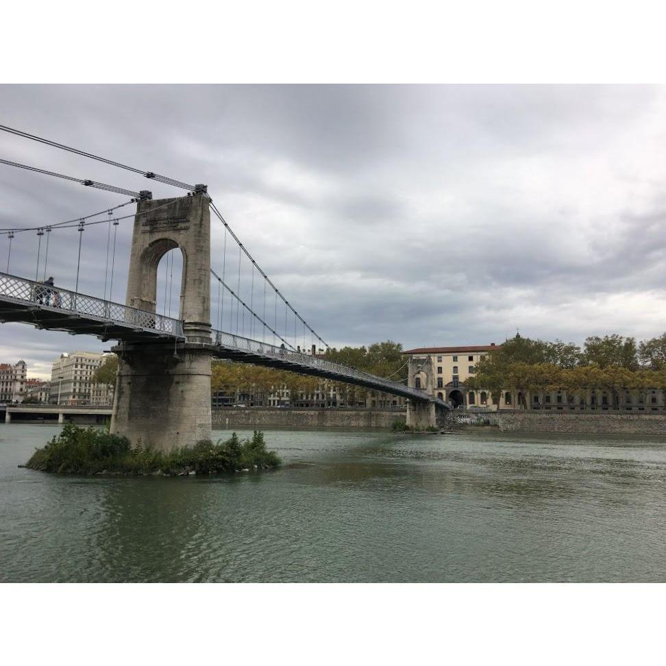 The bridge where Bryan proposed!