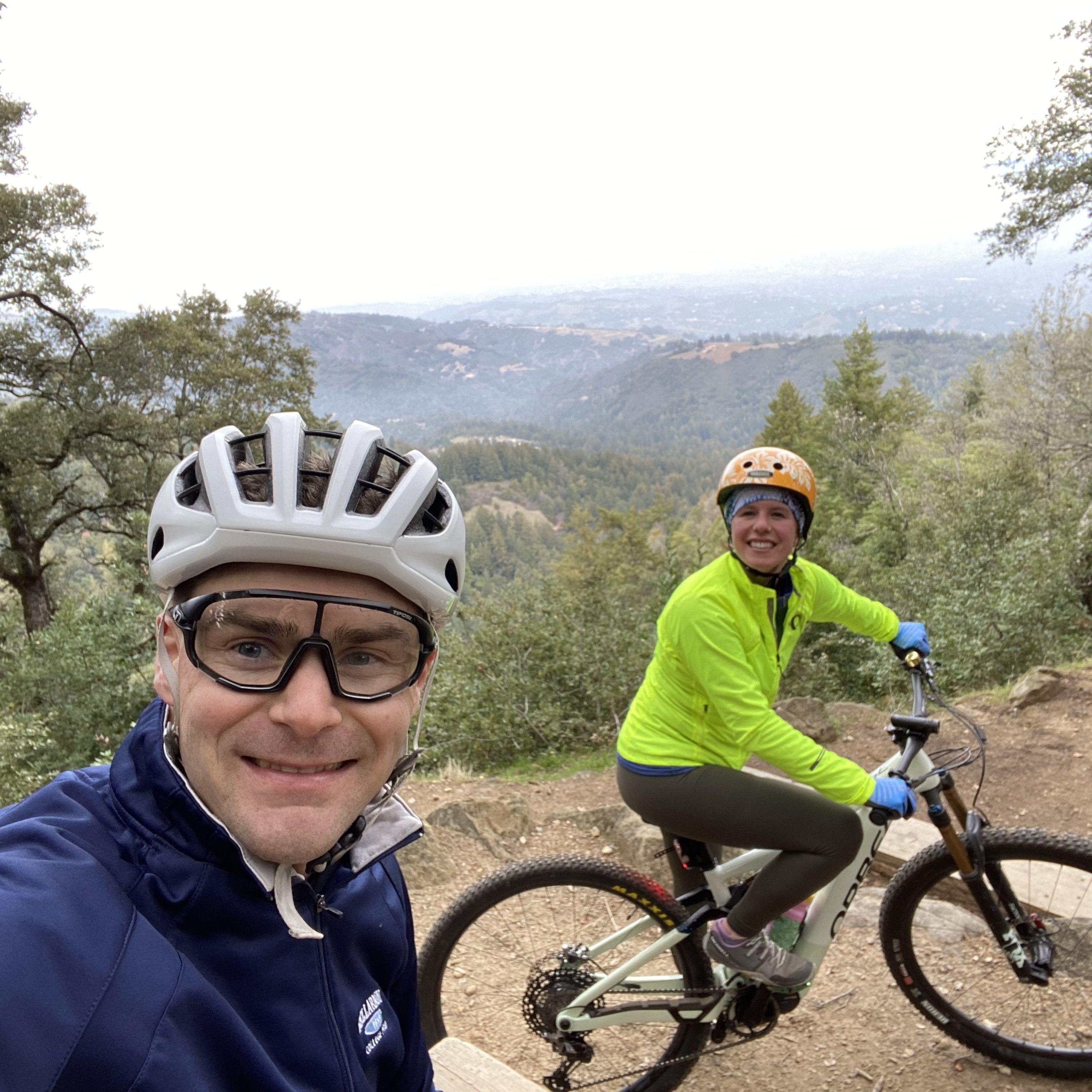 Biking in California (John Nicholas Trail)