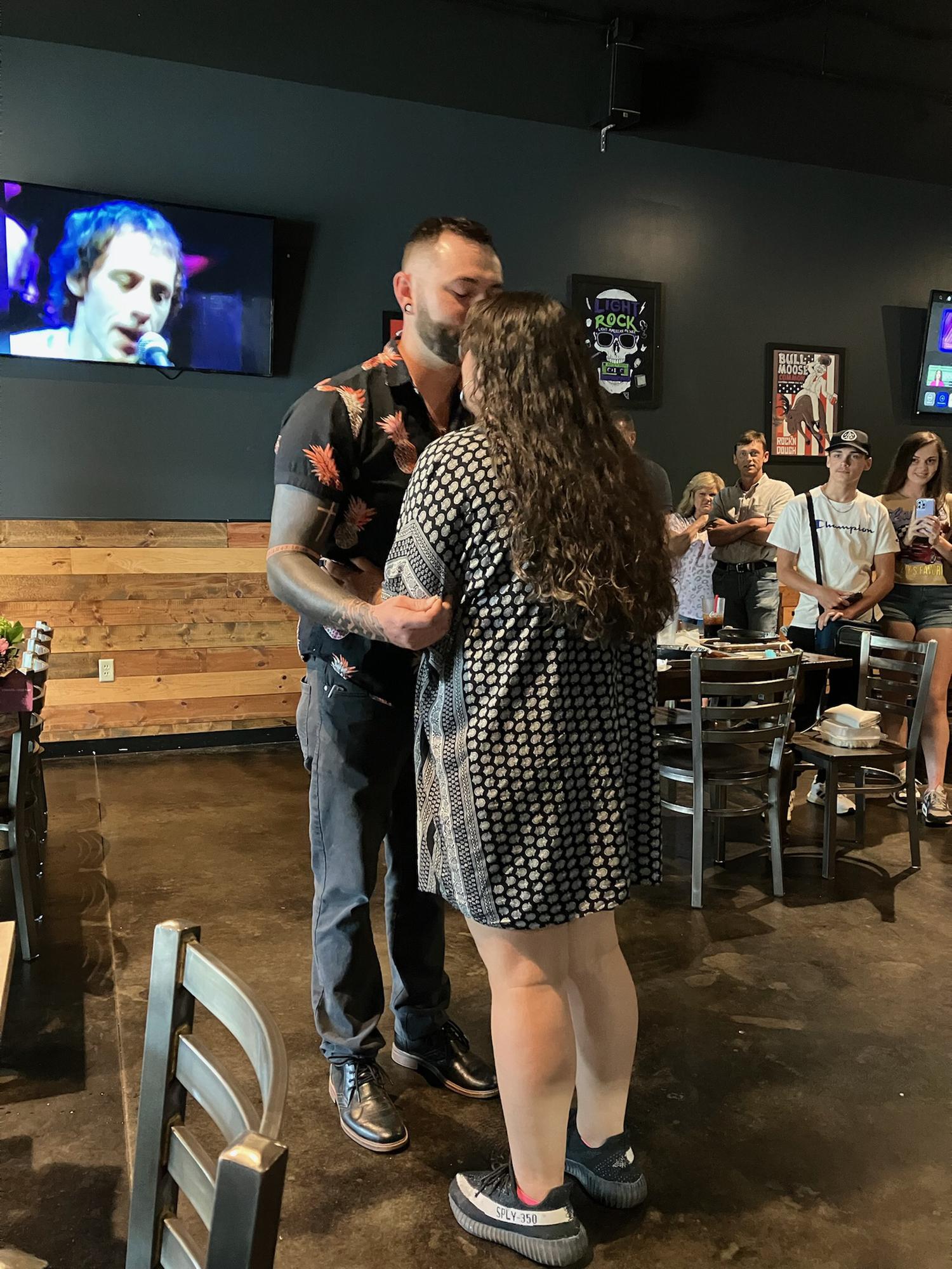 The proposal was about to go down.
