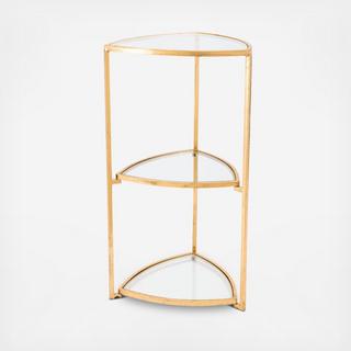 Corner Tri Level Table