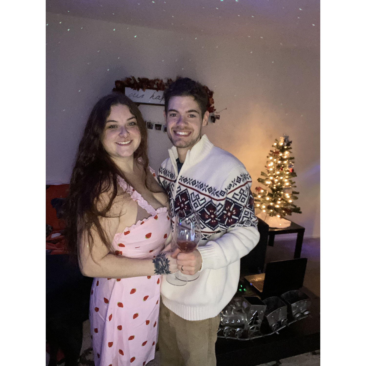 New Year’s — January 1, 2022- Also newly engaged on December 19th, 2021